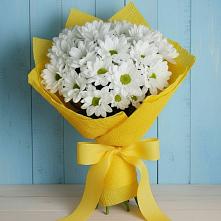 Букет цветов из:  Хризантемы в Куликовых Копанях
