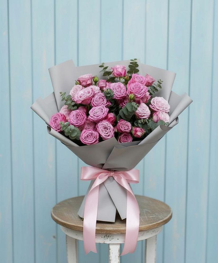 Букет цветов из: Розы в Куликовых Копанях