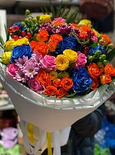 Букет цветов из:  Розы и Хризантемы #REPLACE_PRED# Куликовых Копанях
