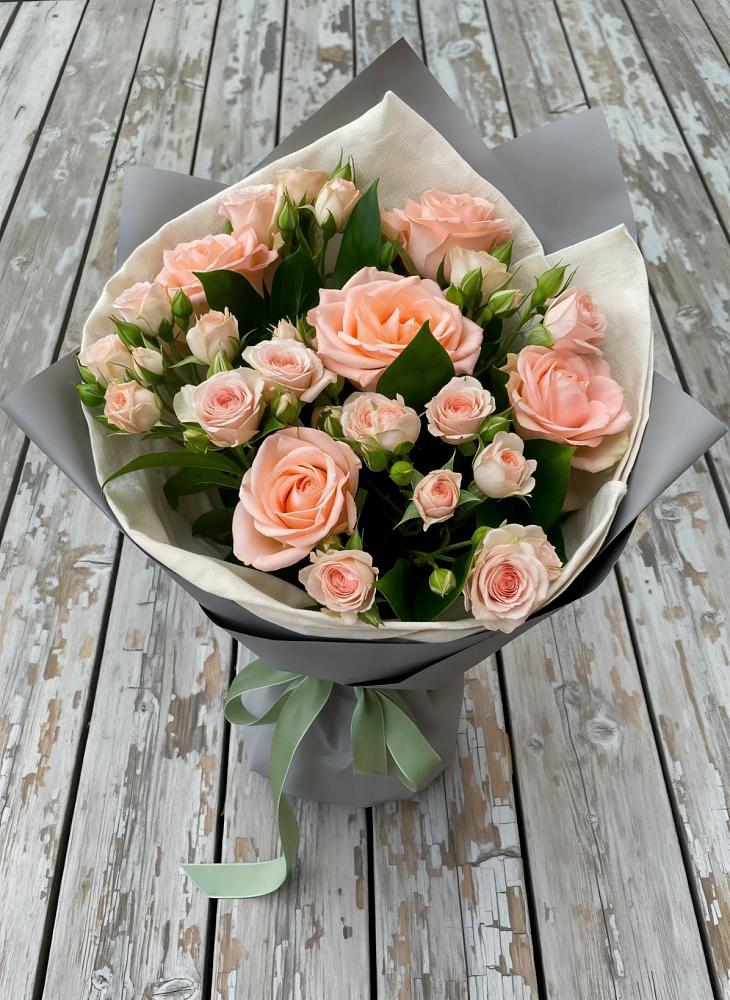 Букет цветов из: Розы в Куликовых Копанях