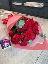Букет цветов из:  Розы #REPLACE_PRED# Куликовых Копанях