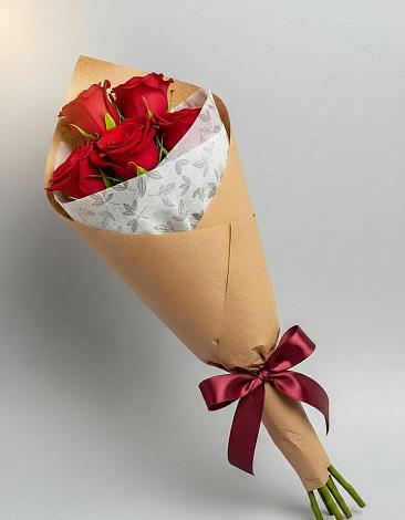 Букет цветов из: Розы в Куликовых Копанях