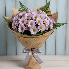 Букет цветов из:  Хризантемы в Куликовых Копанях