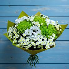 Букет цветов из:  Хризантемы в Куликовых Копанях