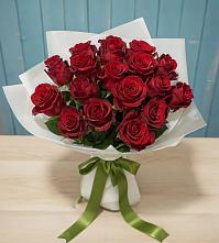 Букет Красные розы в Куликовых Копанях