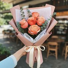 Букет цветов из:  Розы #REPLACE_PRED# Куликовых Копанях