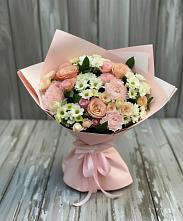 Букет цветов из:  Гвоздики, Розы и Хризантемы #REPLACE_PRED# Куликовых Копанях