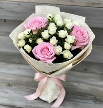 Букет цветов из:  Розы в Куликовых Копанях