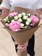 Букет цветов из:  Розы #REPLACE_PRED# Куликовых Копанях