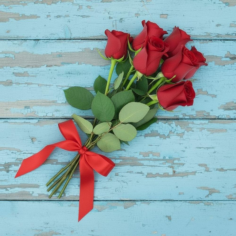 Букет Красные розы в Куликовых Копанях