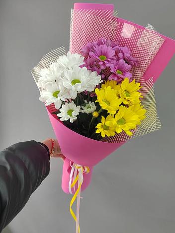 Букет цветов из: Хризантемы в Куликовых Копанях