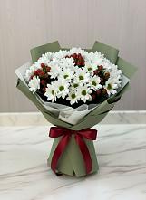 Букет цветов из:  Хризантемы в Куликовых Копанях