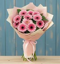Букет цветов из:  Герберы в Куликовых Копанях
