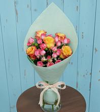 Букет цветов из:  Розы в Куликовых Копанях