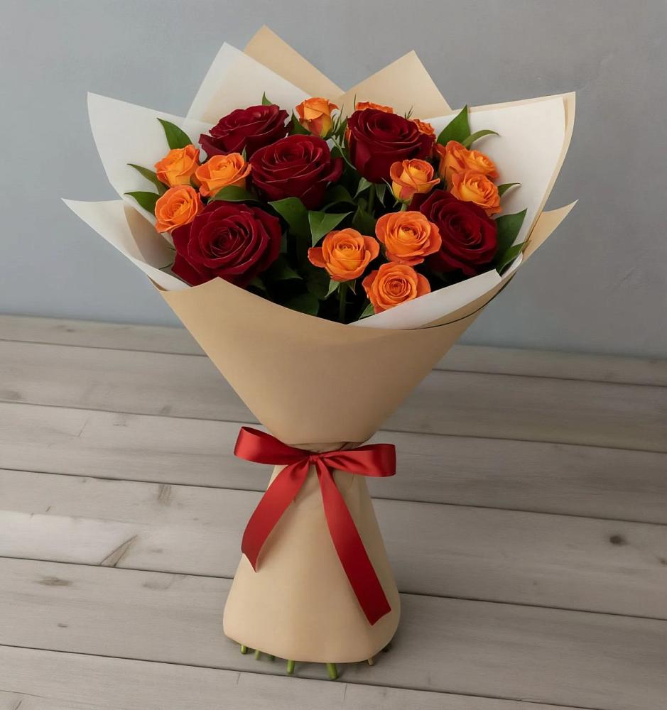 Букет Любовь и восторг в Куликовых Копанях