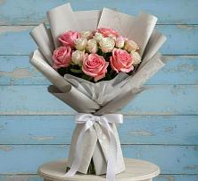 Букет цветов из:  Розы в Куликовых Копанях